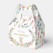 ソフバニーワイルドフラワーガール誕生日 フェイバーボックス (裏面サイド)