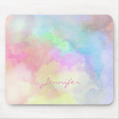 ソフモノグラムのトパステル水彩 マウスパッド (正面)