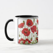 ソフラブ・セペリの詩「ダール・ゴレスタナ」 マグカップ (左)