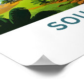 ソフリエサンルシアトラベルプリント ポスター (角)