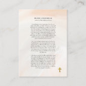 ソフロニー長老の日の出の祈り 祝祷カード プレイスカード (正面)