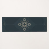 ソブライナ® マヤ ワンダーランド #2 ダブルフェイス ヨガマット (裏面(横))