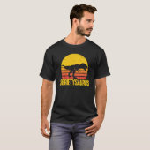 ソブリエティサウルス恐竜のソバー中毒の回復 Tシャツ (正面フル)