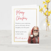 ソブリティおもしろいークリスマスカード カード (黄色い花)