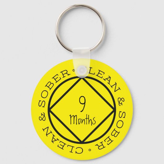 ソブリティキーチェカスタムーンパーソナライズされたキープサケ キーホルダー (正面)