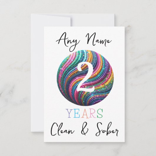 ソブリティパーソナライズされたスバー誕生日記念日 (正面)