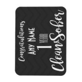 ソブリティパーソナライズされたー12ステップ回復カスタムメモリカード マグネット (縦)