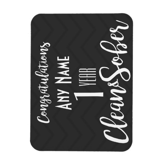 ソブリティパーソナライズされたー12ステップ回復カスタムメモリカード マグネット (縦)