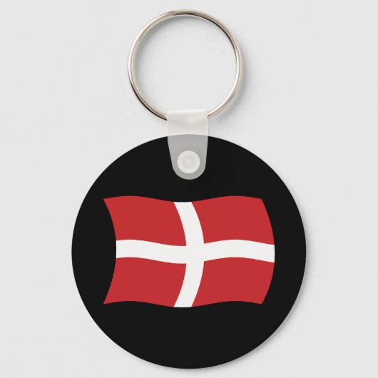ソブリン軍隊順序マルタ国旗のキーチェーン キーホルダー (正面)