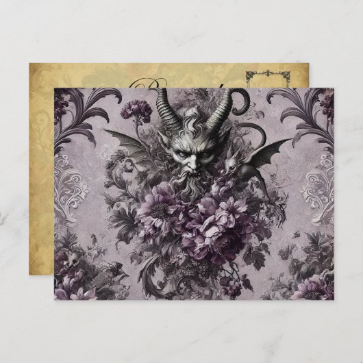 ソブリン・オブ・ザ完全に死んでいな – ゴシックビクトリアン シーズンポストカード (正面/裏面)