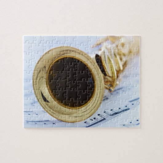 ソプラノサクソフォン ジグソーパズル (横)