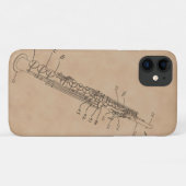 ソプラノサックス Case-Mate iPhoneケース (裏面(横))