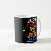 ソプラノスアルトテノールバスセス合唱団ディレクター コーヒーマグカップ (正面右)