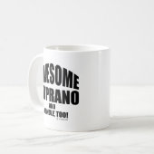 ソプラ素晴らしノ コーヒーマグカップ (正面左)