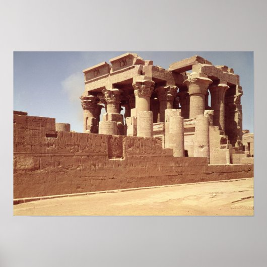 ソベクとハロエリスの神殿 ポスター (正面)