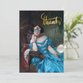 ソポスマスカレードハッピーバースデーサンキューカード サンキューカード (スタンド正面)