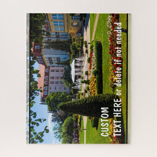 ソポットソフィテルグランドホテルカスタムメッセージオプション ジグソーパズル (縦)