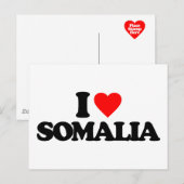 ソマリアが大好き ポストカード (正面/裏面)
