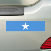 ソマリアの国旗 バンパーステッカー (車上)
