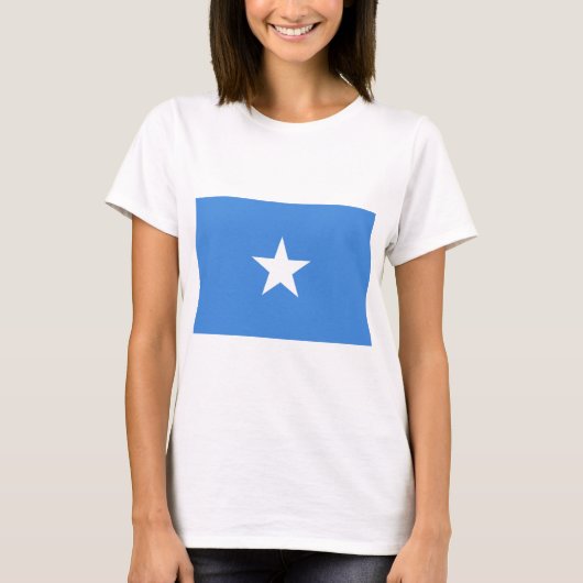 ソマリアの国旗 Tシャツ (正面)