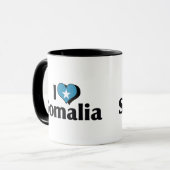 ソマリアの旗が好き マグカップ (正面左)