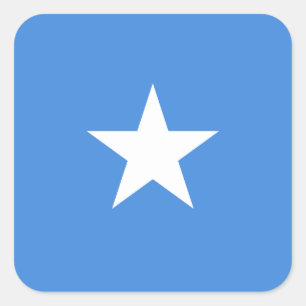 ソマリアの旗 スクエアシール