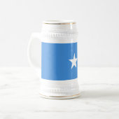 ソマリアの旗 ビールジョッキ (正面左)