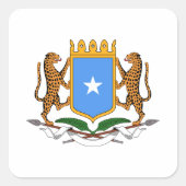 ソマリアの紋章付き外衣 スクエアシール (正面)