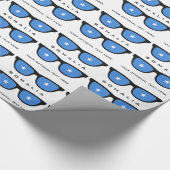 ソマリアカスタムシェード文字&カラーギフトラップ ラッピングペーパー (角)