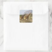 ソマリアキリン、キラファ スクエアシール (バッグ)