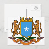 ソマリアコート・オブ・アームズ ポストカード (正面/裏面)