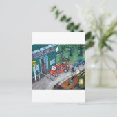 ソマリア国境 ポストカード (スタンド正面)