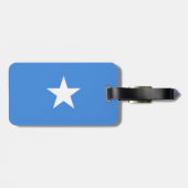 ソマリア国旗ラゲッジタグ付き/レザーストラップ ラゲッジタグ (裏面横)