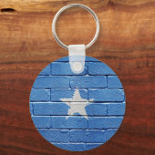 ソマリア国旗 キーホルダー (正面)