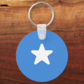 ソマリア国旗 キーホルダー (正面)