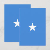 ソマリア国旗 サンキューカード (正面/裏面)