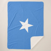 ソマリア国旗 シェルパブランケット (正面)