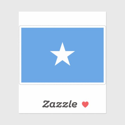 ソマリア国旗 シール (シート)