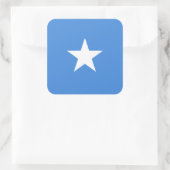 ソマリア国旗 スクエアシール (バッグ)