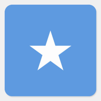 ソマリア国旗 スクエアシール