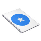 ソマリア国旗 ノートブック (右側)