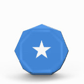 ソマリア国旗 フォトブロック (正面)