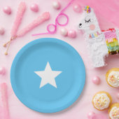 ソマリア国旗 ペーパープレート (パーティー)