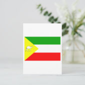 ソマリア国旗 ポストカード (スタンド正面)