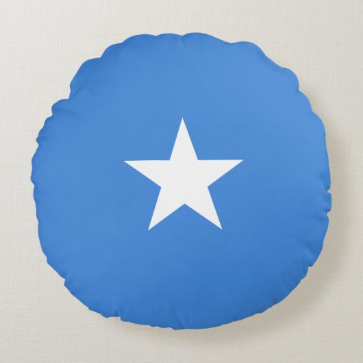 ソマリア国旗 ラウンドクッション (正面)