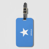 ソマリア国旗 ラゲッジタグ (正面縦)