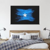 ソマリア国旗、国旗 キャンバスプリント (インサイチュ (寝室))