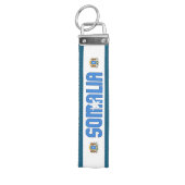 ソマリア国魅力的国国旗 リストバンドキーホルダー (鍵トップ)