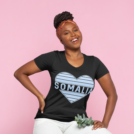 ソマリア大好きソマリハート Tシャツ