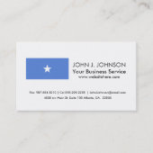 ソマリア旗 名刺 (正面)